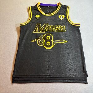 Kobe Bryant Mamba Jersey Mens Small Black Lakers #8 #24